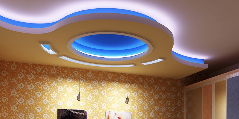 Ceiling interiors in Horamavu 