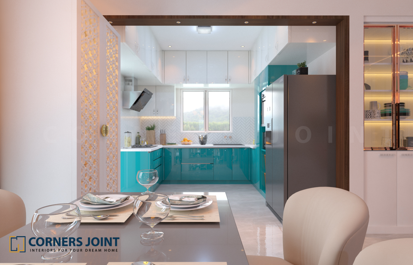 Modular kitchen in Mahadevpura